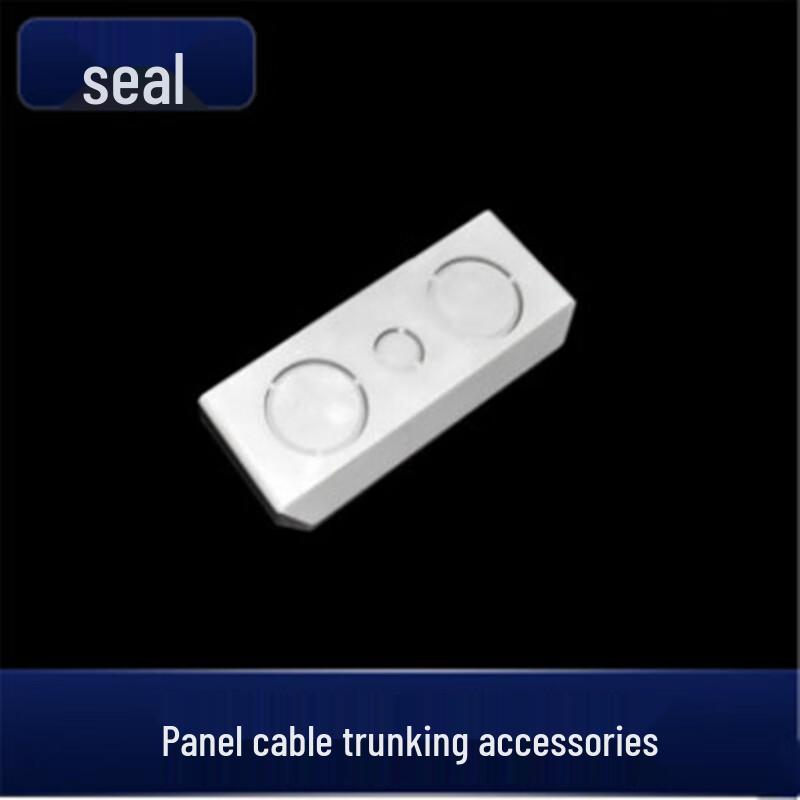 PVC Cable Management Trunking with End Cap