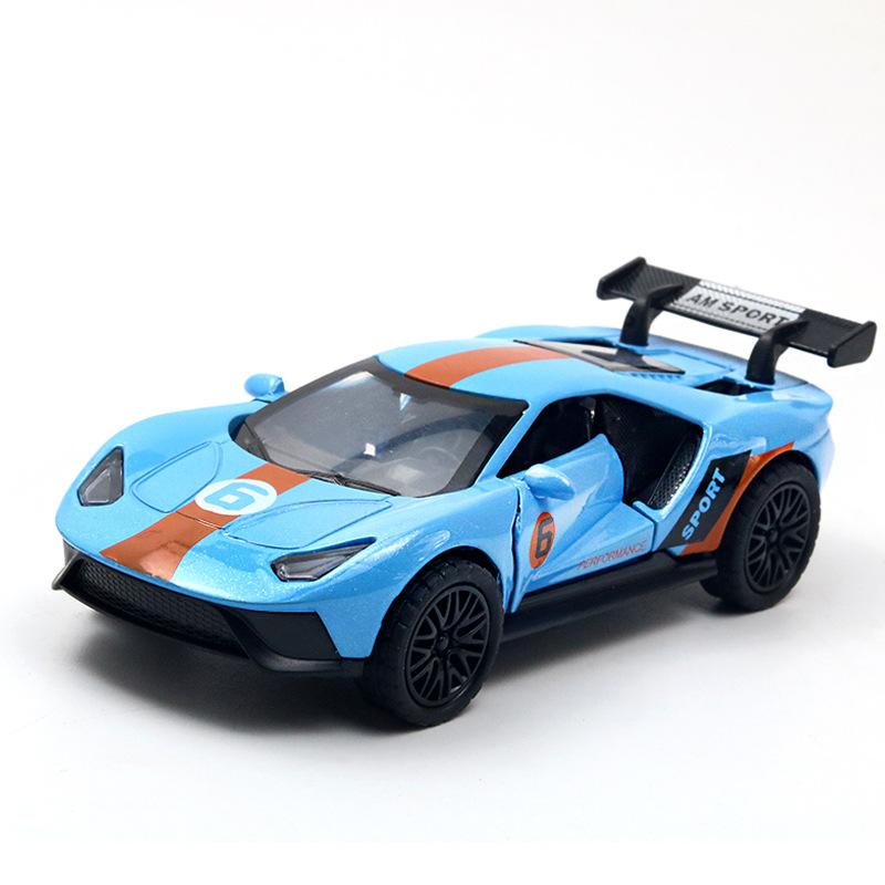 Car 136 Toy Car Super Sport Vehicle Miniature Model Free Wheels Diecast Zinc Alloy Metal Collection Gift Car For Kids Adults Children's Birthday Gift