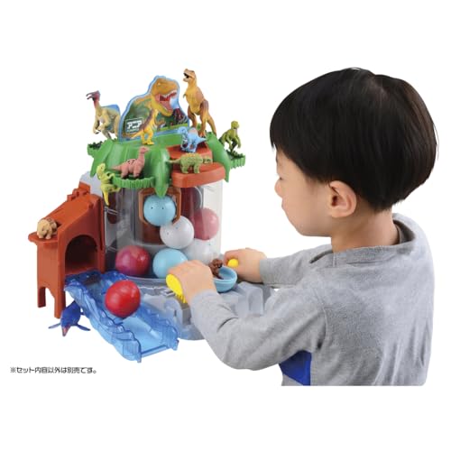Takara Tomy Ania Egg Catch! Dinosaur Crane Animal Dinosaur Toy for Ages 3 and Up
