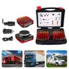 Wireless Trailer Lights Waterproof LED Magnetic Wireless Tail Lights 12V/24V Rear Signal Warning Brake Light for Truck RV Camper