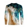 Colorful Long Sleeve Rash Guard UPF50 Sun Protection Top Surfing Diving Swimming