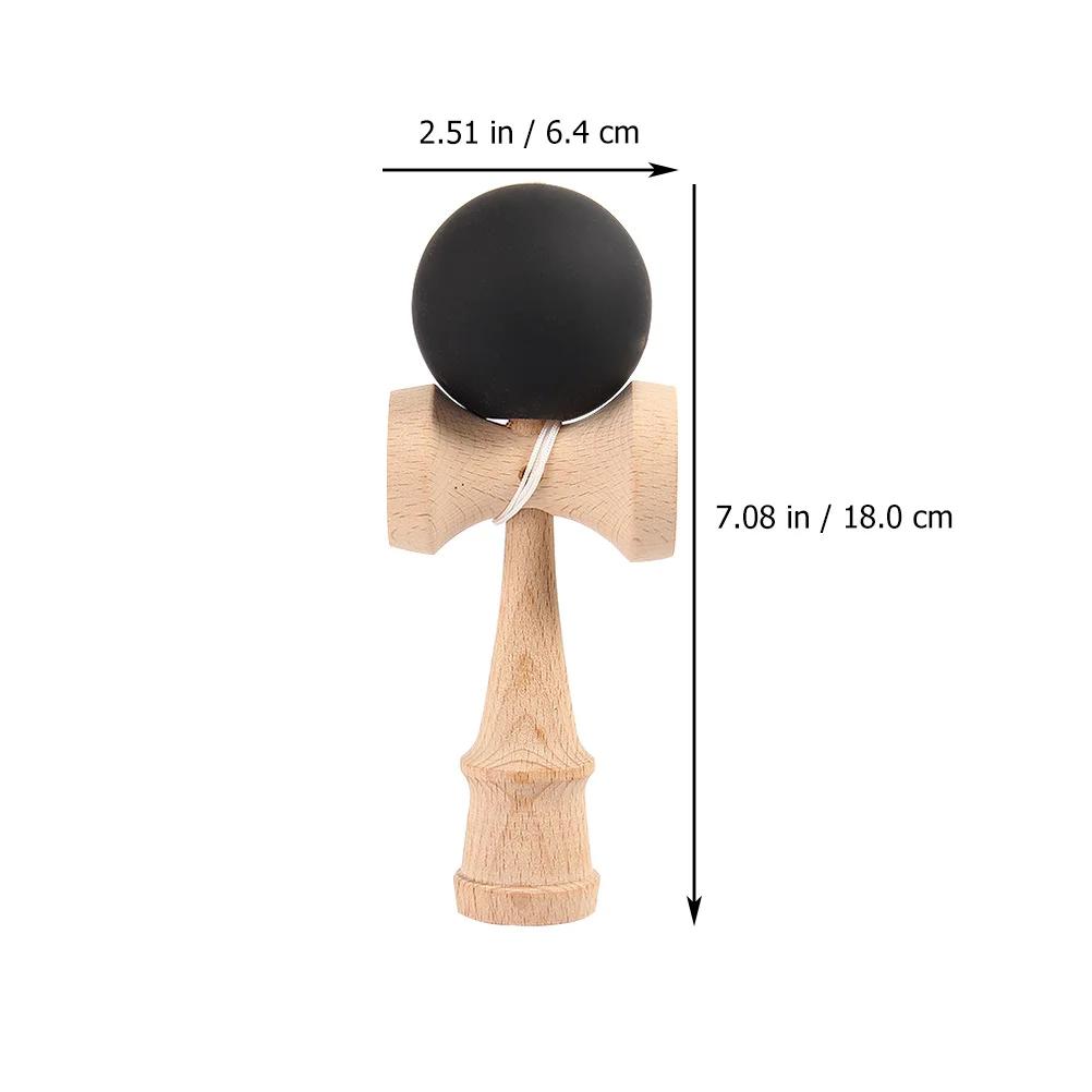 1PC Wooden Sword Ball Toy Splicing Skill Creative DIY Assembly Skill Ball For Yard Stadium Home Park Sword Ball Outdoor Toy Children Gift Present