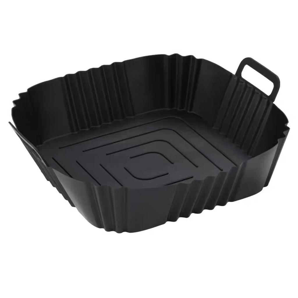 1Pc New Air Fryer Silicone Baking Pan New AirFryerSilicone Pot Air Fryer Tray