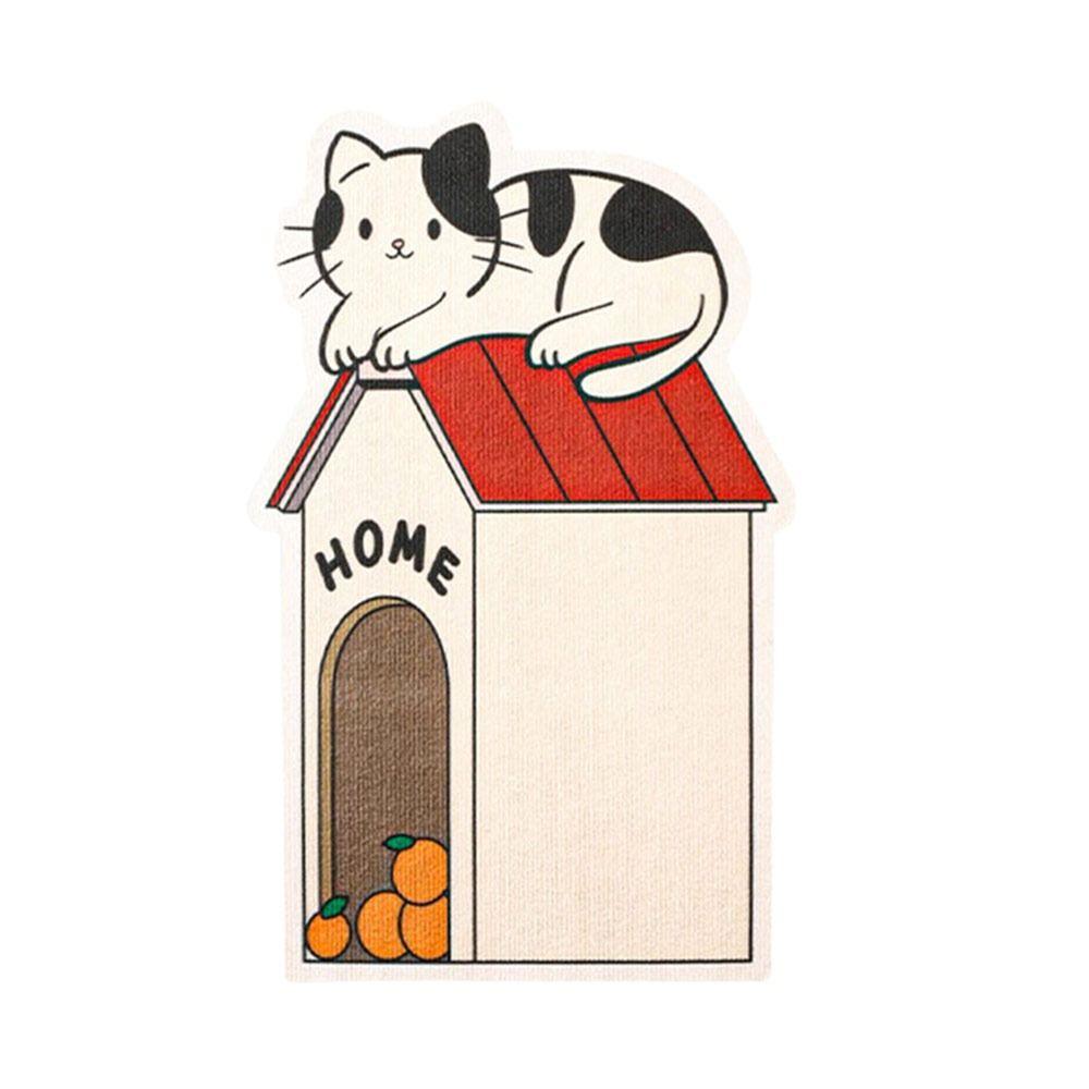Vertical Cat Scratch Sticker Cartoon Christmas Theme Cat Climbing Mat Wear-resistant Scratch-resistant Cat Scratch Pet Supplies