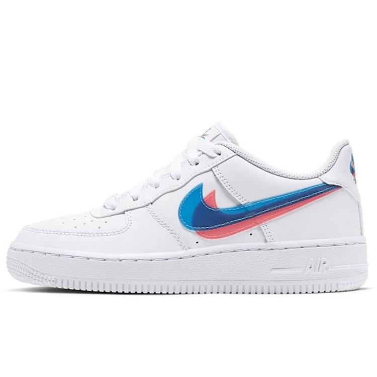 New Nike Air Force 1 Low 3D Glasses GS BV2551-100