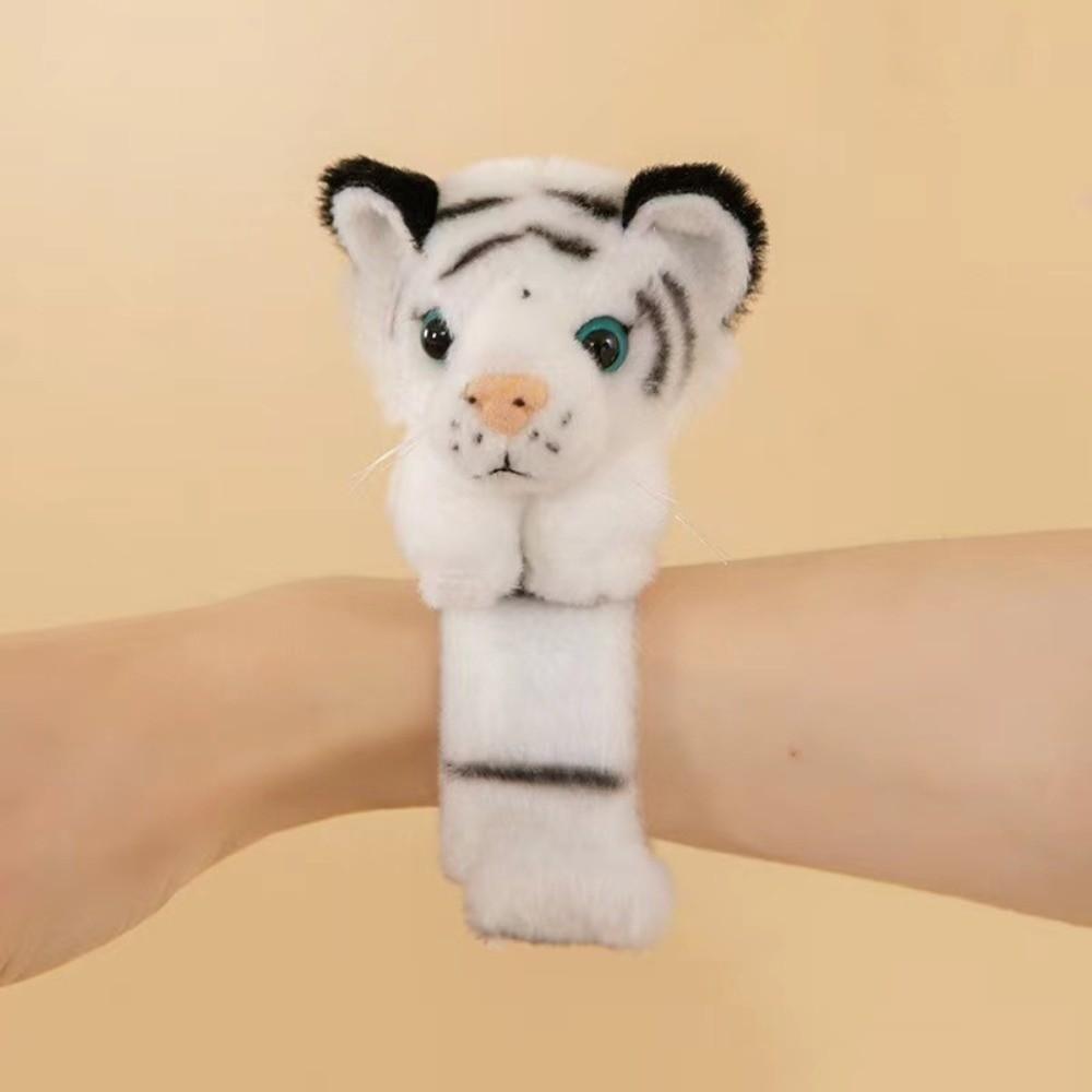 Cartoon Animals Slap Bracelet Tiger Rabbit Panda Plush Slap Bracelets Party Gift