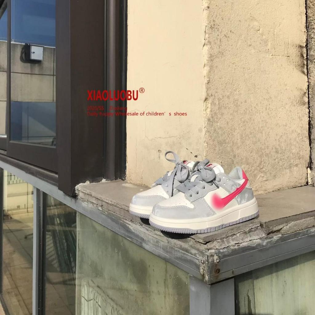 Trendige AJ Board Schuhe für Kinder - Frühjahr/Herbst Kollektion 2026 für Jungen & Mädchen: Bequeme, rutschfeste, lässige Sportschuhe im koreanischen Stil.