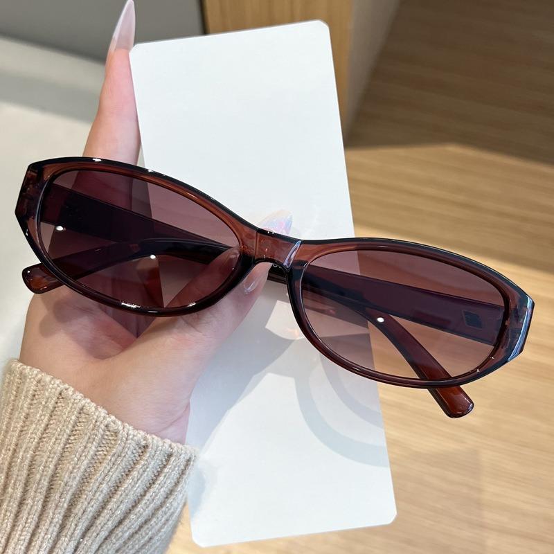 Vintage Y2K Stylish Women Sunglasses Cat Eye Shape UV Protection Men Sun Glasses Unisex Hiking Driving Sunglasses