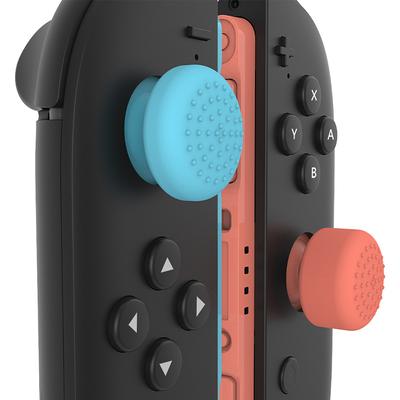 4/6Pcs Silicone Anti-Slip Joystick Cap Set For Switch 2 Joystick Cover Thumb Stick Controller Grip Cap Skin Joycon Gamepad Case