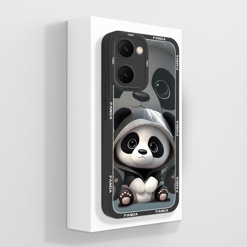 

Для Vivo Y03t Y01 Y02t Y16 Y17 Y18 Чехлы для телефона из жидкого силикона с рисунками ленивых кошек Защитная пленка для экрана Ударопрочный чехол премиум-защиты для корпуса Vivo Vivo Y01