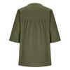 Modny Casualowy Kolorowy Top Damski