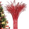 Glitter Twig Ornaments Branches For Christmas Tree Wedding Christmas Atmosphere Ornaments Branches Sparkling And Glamorous Decor