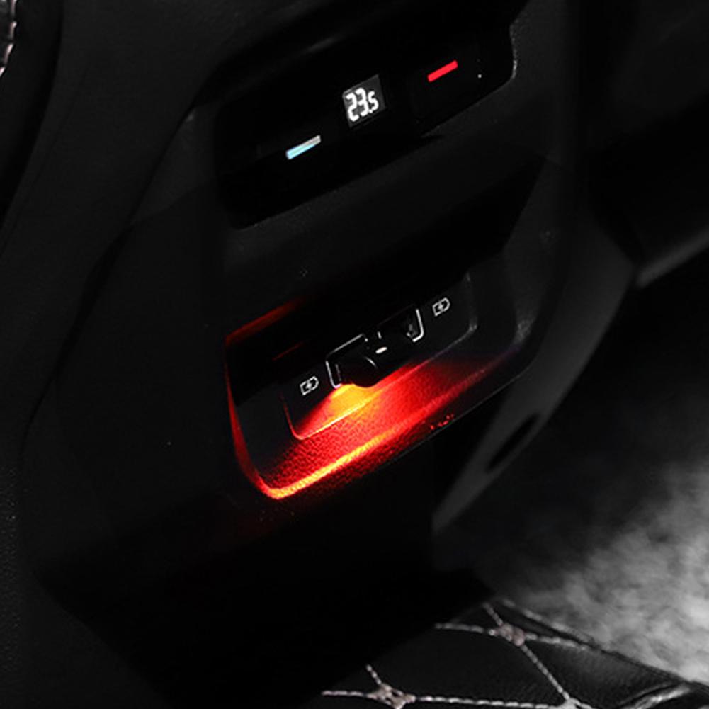 Car USB Interior Ambient Atmosphere Light Foot Lamp LED Signal Lights Auto Reading Lamp Decorations
