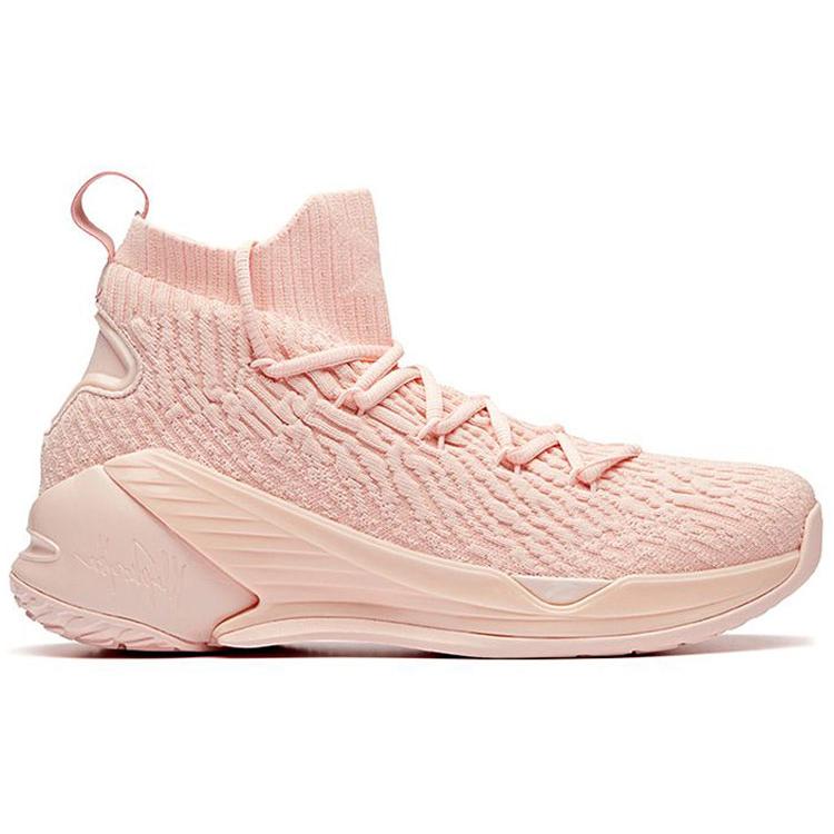 Anta KT4 Thompson 4 Cushioning Slip Resistant Abrasion Resistant High Top Performance Basketball Shoes Men's Pink 11911101-6