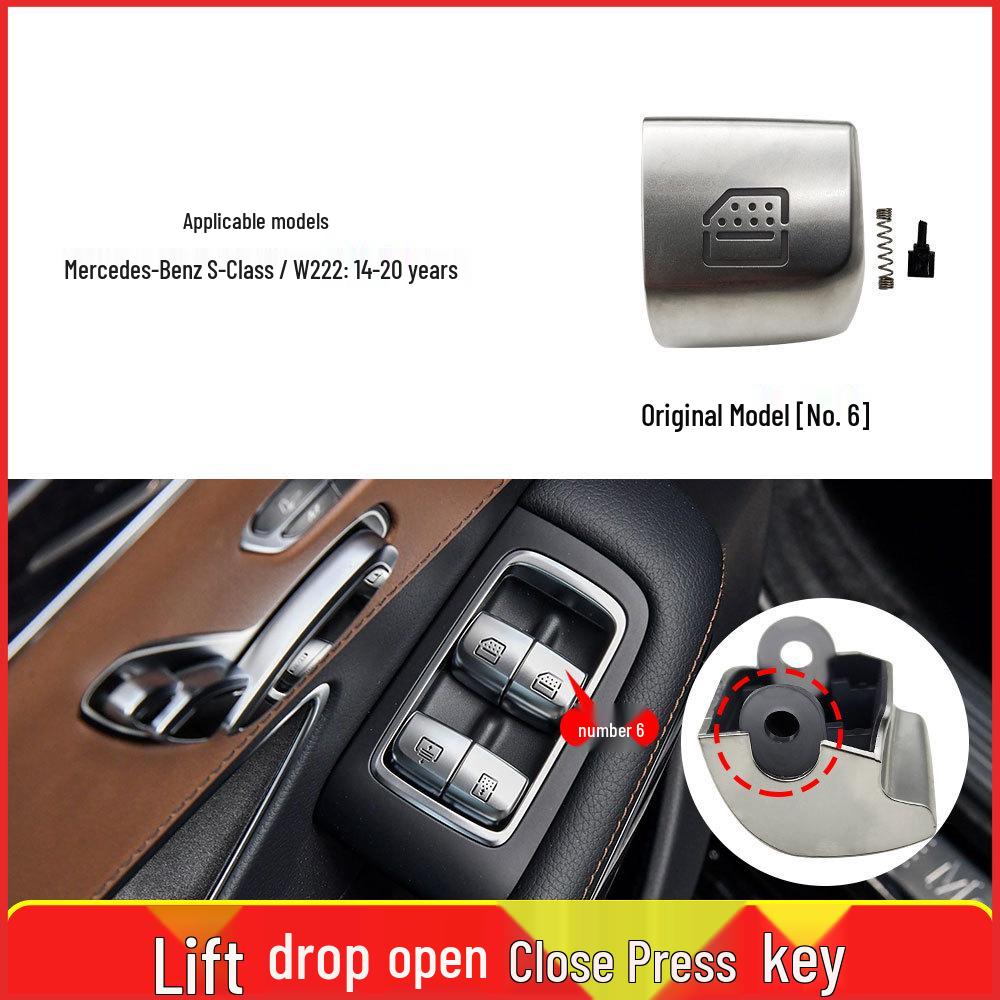 Rear Window Switch for Mercedes-Benz E-Class S-Class W213 W222