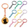 10pcs/set 30mm Colorful Split Rings Keychains Making Key Hook  DIY Jewelry Making Accessories