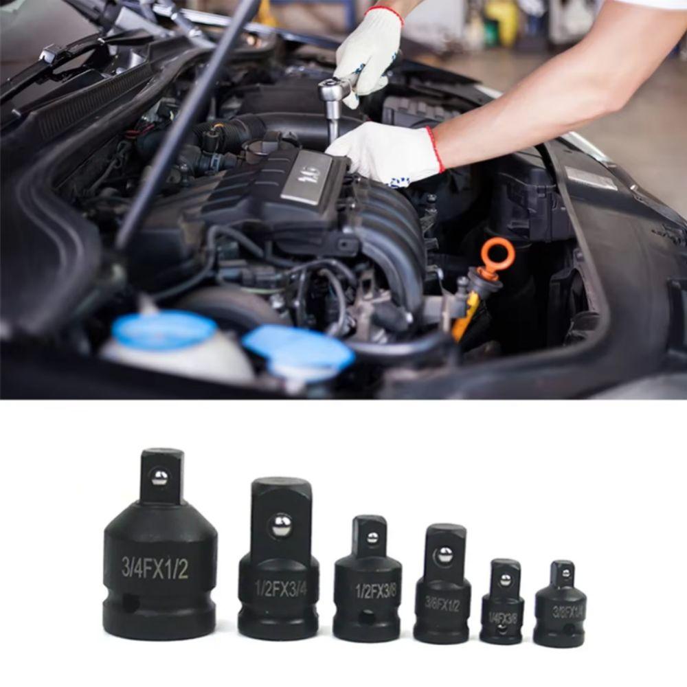 6Pcs/Set Heavy Socket Wrench Set 1/4 1/2 3/8 3/4 WrenchHand Tool Set  Car Bicycle Repair