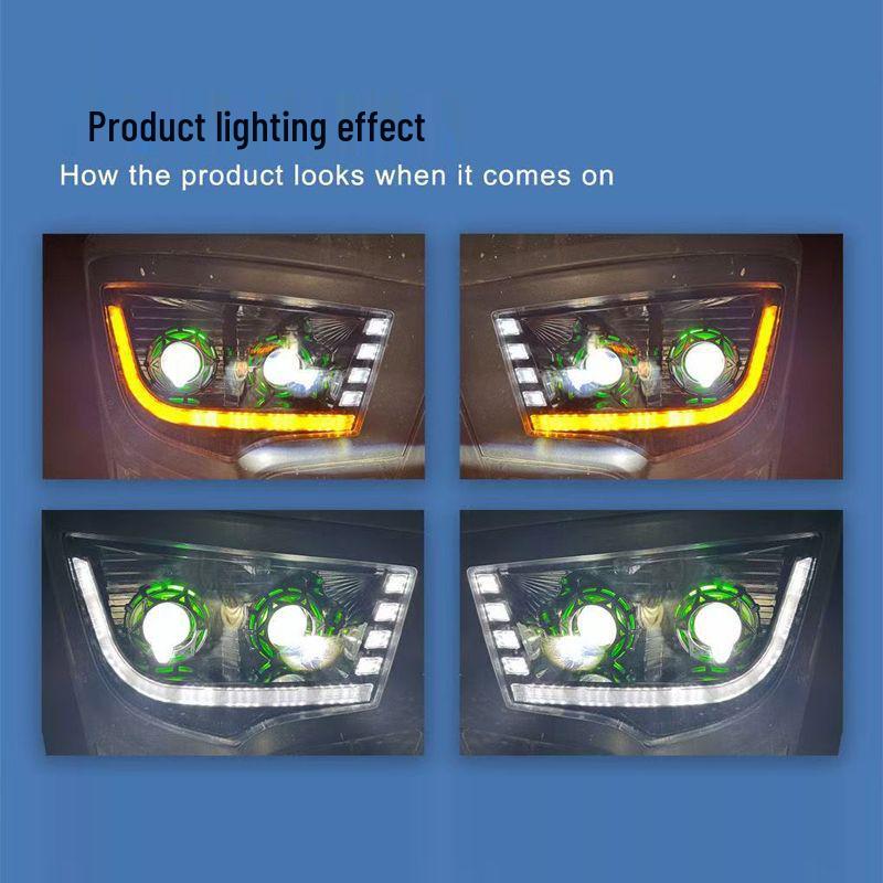 Mercedes-Benz AROCS LED Headlight Assembly for Heavy Duty & Concrete Pump Trucks 4143/3343