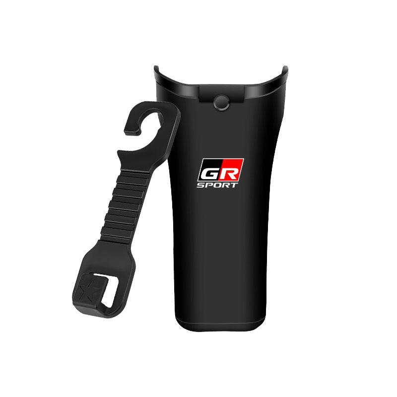 

1 шт. Автомобильный ящик для хранения Зонт Мусор Органайзер Ведро для TRD Toyota GR Crown Reiz Corolla Prada Alphard Yaris Camry GT86 GR