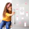 Coquette Pink Bow Sticky Note Set 8 Pads Bowknot Notepad Cute Preppy Writing Reminder Memo Pad Page for Annotating Back to School Office Classroom