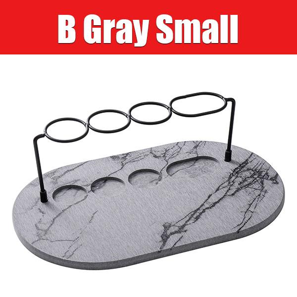 Electric Toothbrush Holder with Diatomite Base Non-slip Absorbent Quick Drying Toothbrush Toothpaste Stand Bathroom Organizer