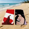 D-DC C-Comics Anime Towel For Outdoor Camping Beach Towel Super Absorbent Quick-Drying Summer Towel