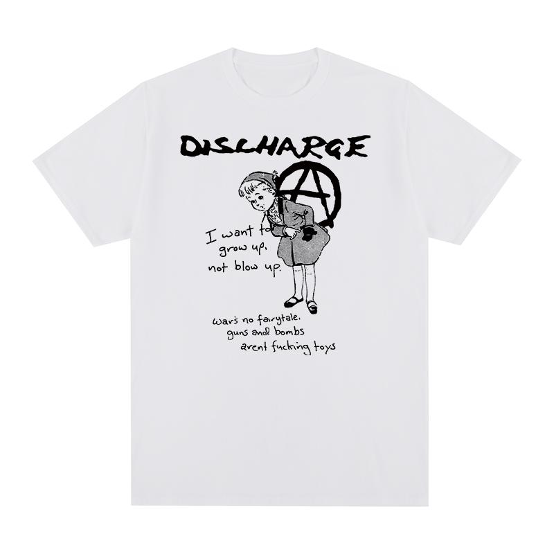 DISCHARGE Vintage Tshirt dbeat crust punk NEW broken bones varukers crass Cotton Men T shirt New Tee Tshirt Womens Tops S