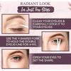 600Pcs/Box Big Eyelid Tape Sticker Double Fold Self Adhesive Eyelid Tape Stickers S/L Makeup Clear Beige Invisible Tool