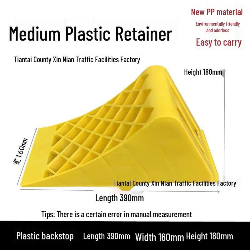 Anti-slip Rubber Wheel Chock for Parking and Stability