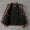 Motorcycle Jackets Slim Fit Genuine Cow Leather Jacket Men Cowhide Coat Riding Biker Jackets For Men Clothing Autumn