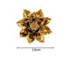 Blooming Flowers Porcelain Wall Hanging Ornaments Living Room Background Display Ceramic Peony Flower Wall-mounted Decorations