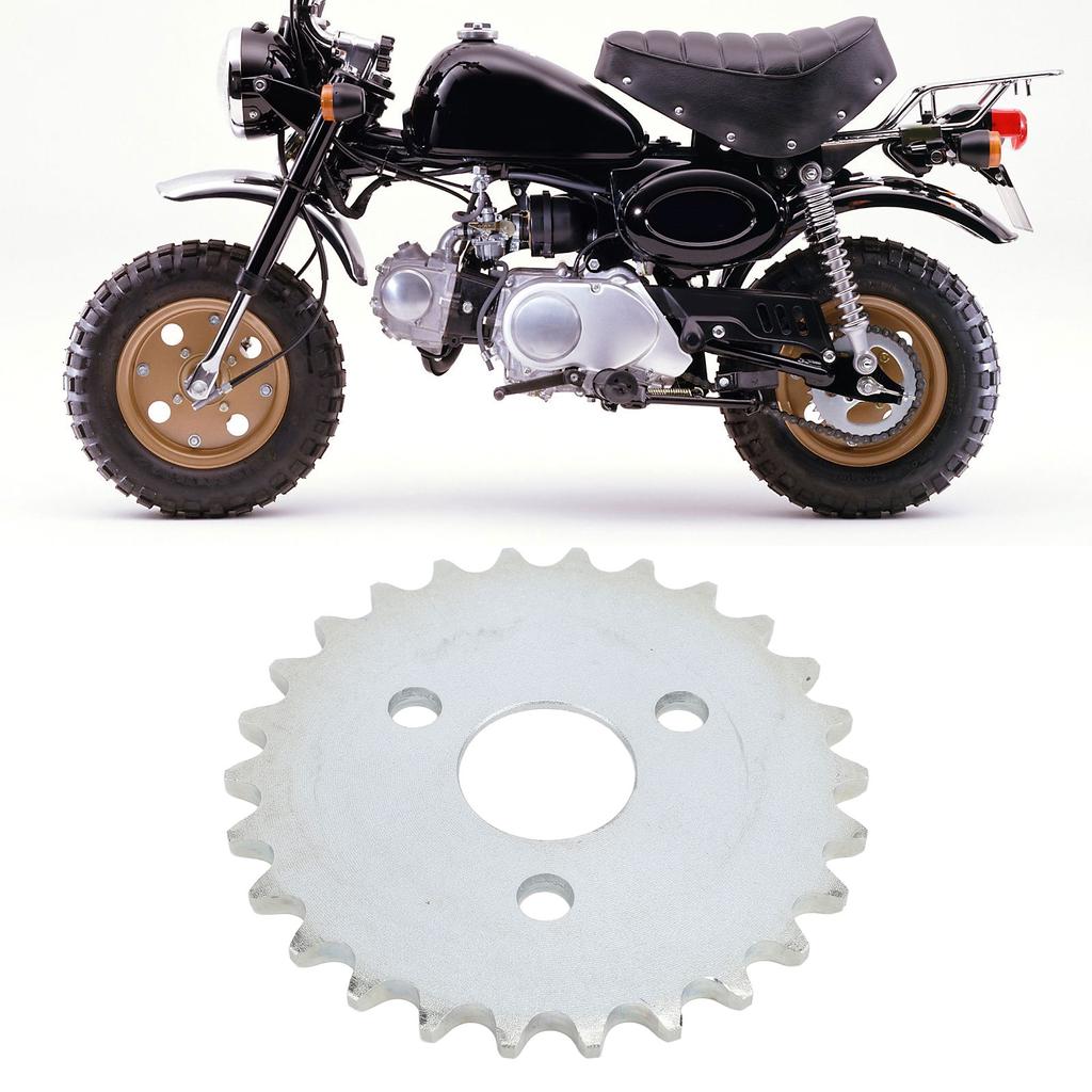 420 Chain 26T Rear Sprocket High Strength Alloy Steel Rear Wheel Gear for Monkey Dirt Pit Bike Z50A