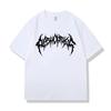 Women Hip Hop Goth Graphic Streetwear Tshirts Men Summer Print Harajuku Short Sleeve Cotton Top Tee Oversized T-Shirt Unisex