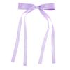 10PCS Soft Polyester Hair Barrettes Double Ribbon Bows Design Nonslip Duckbills Clip For Daily Use And Sports