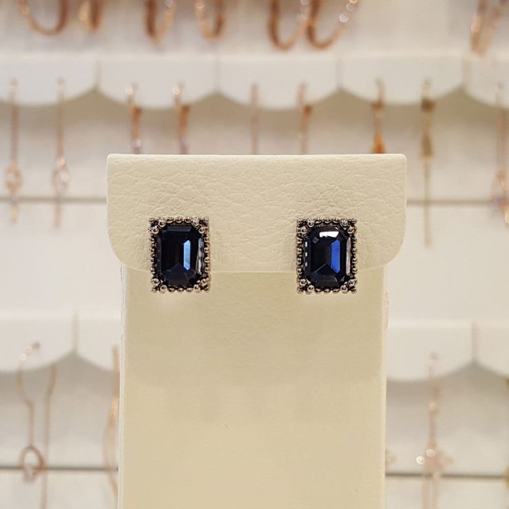 Sapphire antique earrings (Le519)