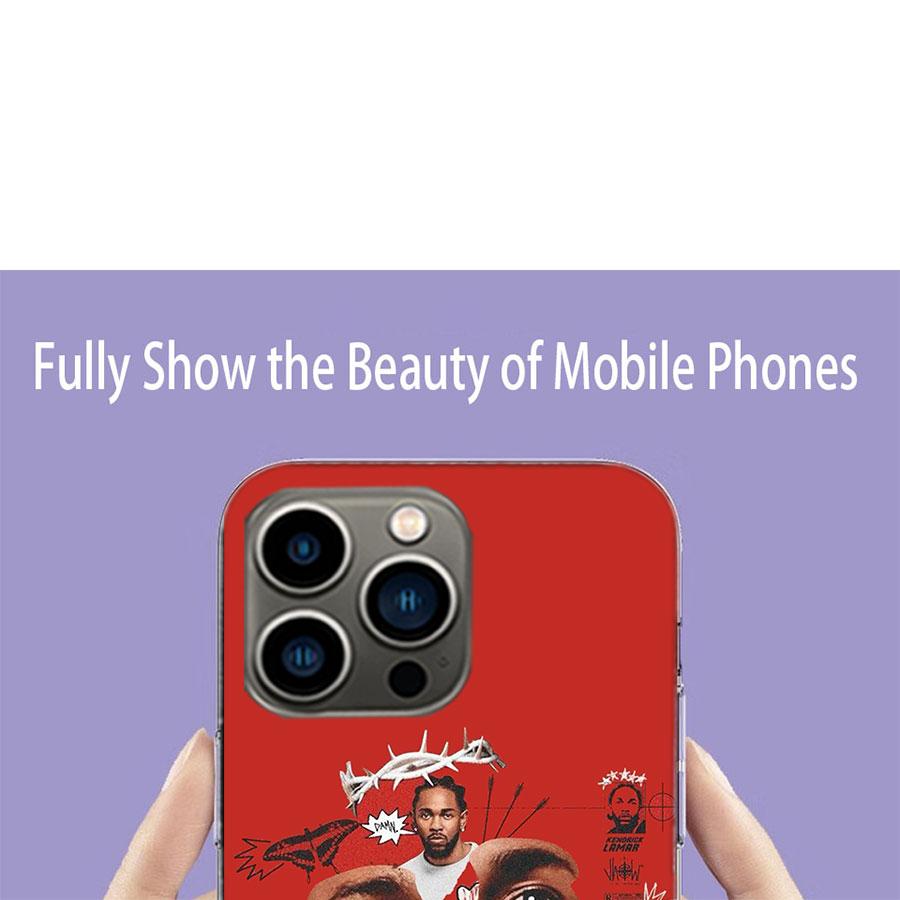 Kendrick Lamar DAMN Phone Case For Iphone 17 Air 15 Pro 14 Plus 16 Pro Max 12 13 Mini 11 16E X XS Cover Cute Fundas