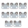 10pcs Professional Engine Push Rod Guide Plate Gasoline Engine Generator Accessory for 168F