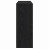 Sideboard 2 pcs Black Oak Effect 60 x 31 x 84 cm
