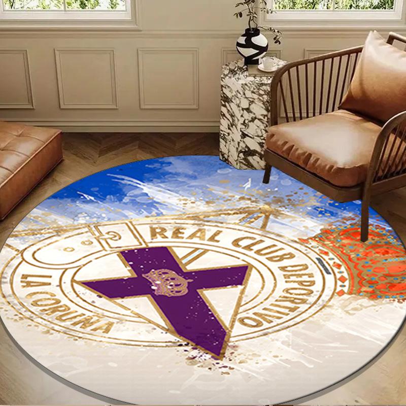 Deportivo Football Round mat Home Decor, Chair rug For livingroom,Bedroom, doormat home decor Birthday Gift Christmas Gifts