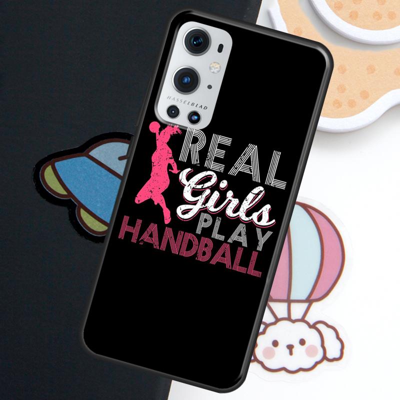 Stylish Playing Handball For Realme GT7 GT6 15 Pro 10 11 12 14 13 Pro Plus C75 C71 C65 C55 C63 C61 C53 C67 C35 Case
