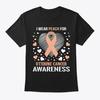 Uterine Cancer Awareness Tee T-Shirt Made In the USA Size S To 5XL