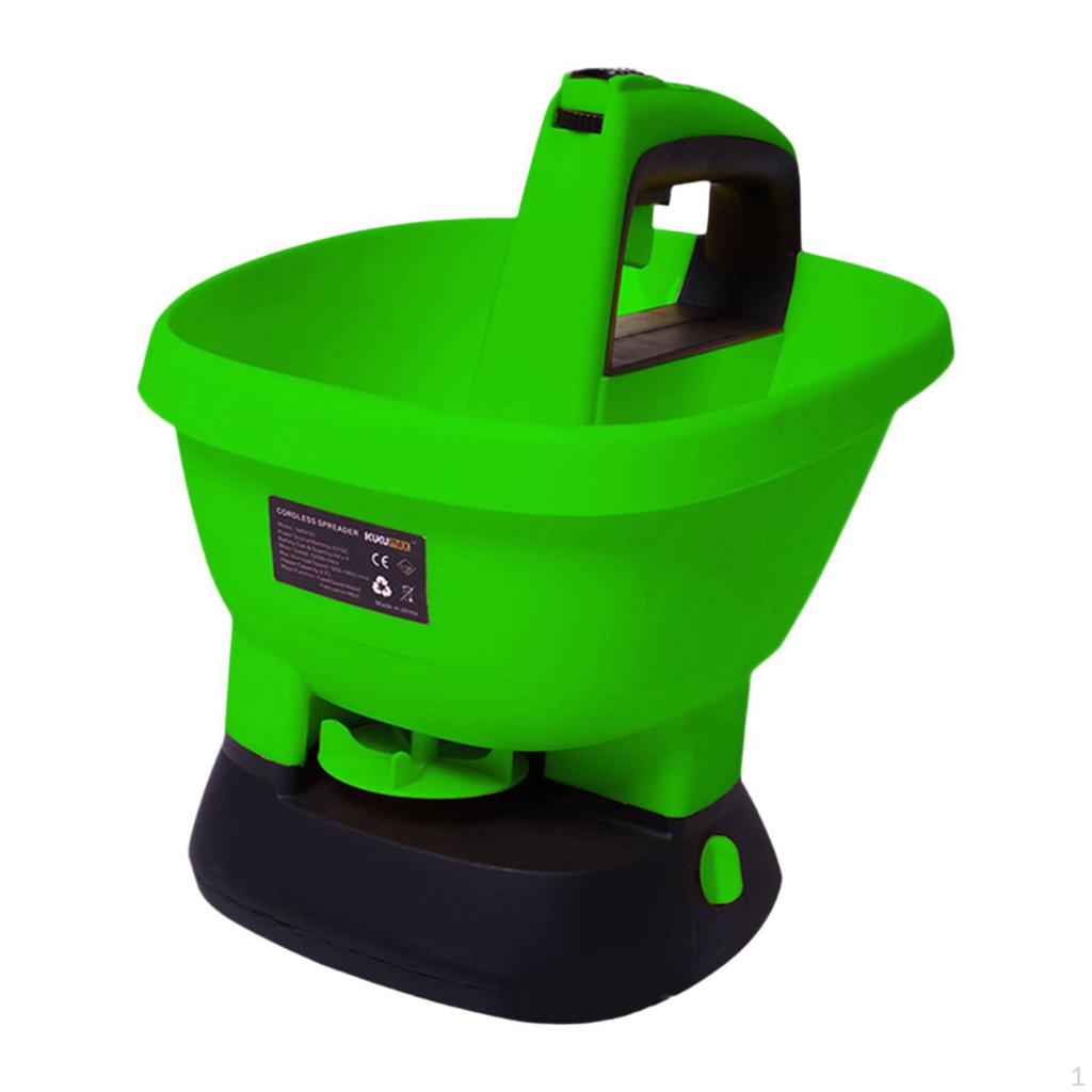 Lawn Spreader Handheld Power for Salt and Grit Grass Fertilizer