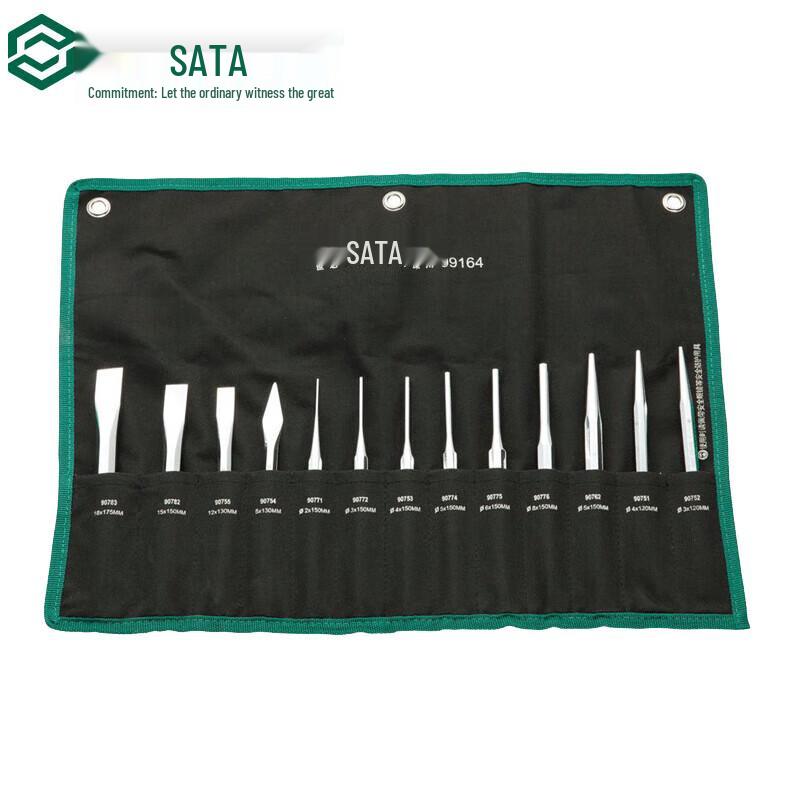 SATA 13-Piece Punch & Chisel Set Steel