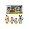 Bluey Familie Bingo Spielzeug 4 Stück Pack Actionfigur Set Perfekte Kindergeschenk Sammlung
