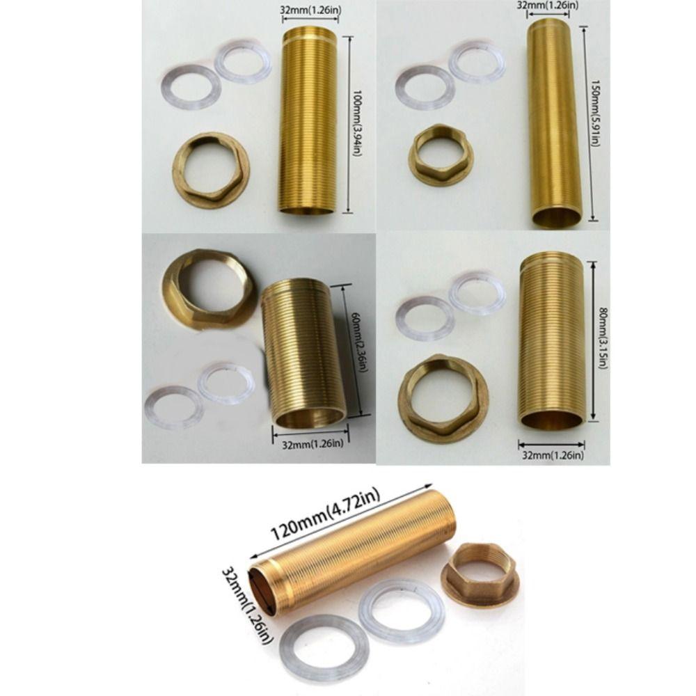 Extension Nut Screw Nut Stainless Steel Faucet Accessories Tap Repair Nut  Professional Tool