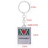 Anime Keychain License Card Badge Pendant Key Holder Men Jewelry Accessories