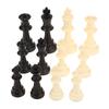 Medieval Chess Set King Chess High 95Mm 75Mm 65Mm Chess Medieval Chess Set No Chessboard 32 Chess Pieces Playing Game