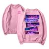 Women's Fashion Casual Long Sleeve Printed Round Neck Sweatshirt Top
