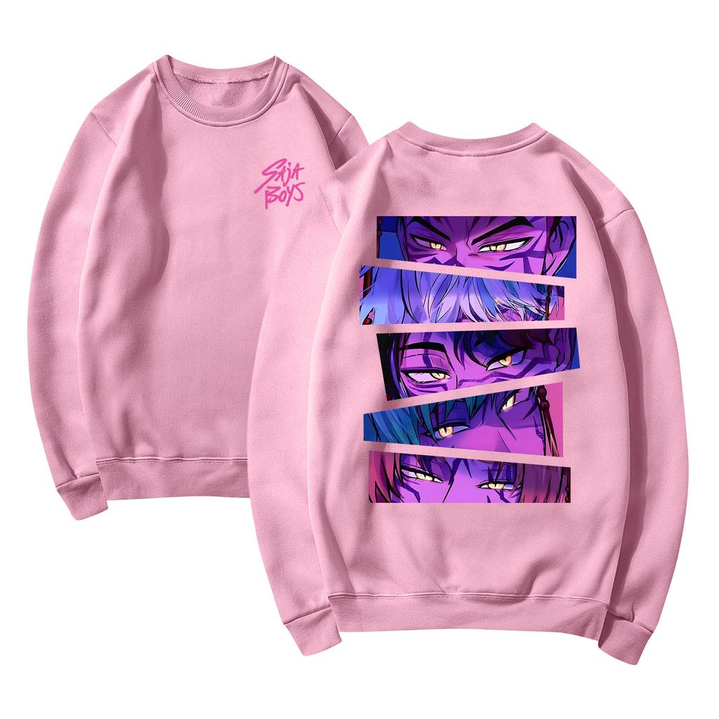 Women's Fashion Casual Long Sleeve Printed Round Neck Sweatshirt Top