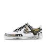Court Vision 1 Dark Shadow Dragon Synthetic Leather Abrasion Resistant Low Top Skateboard Shoes Unisex DH2987-101(Team309-L)
